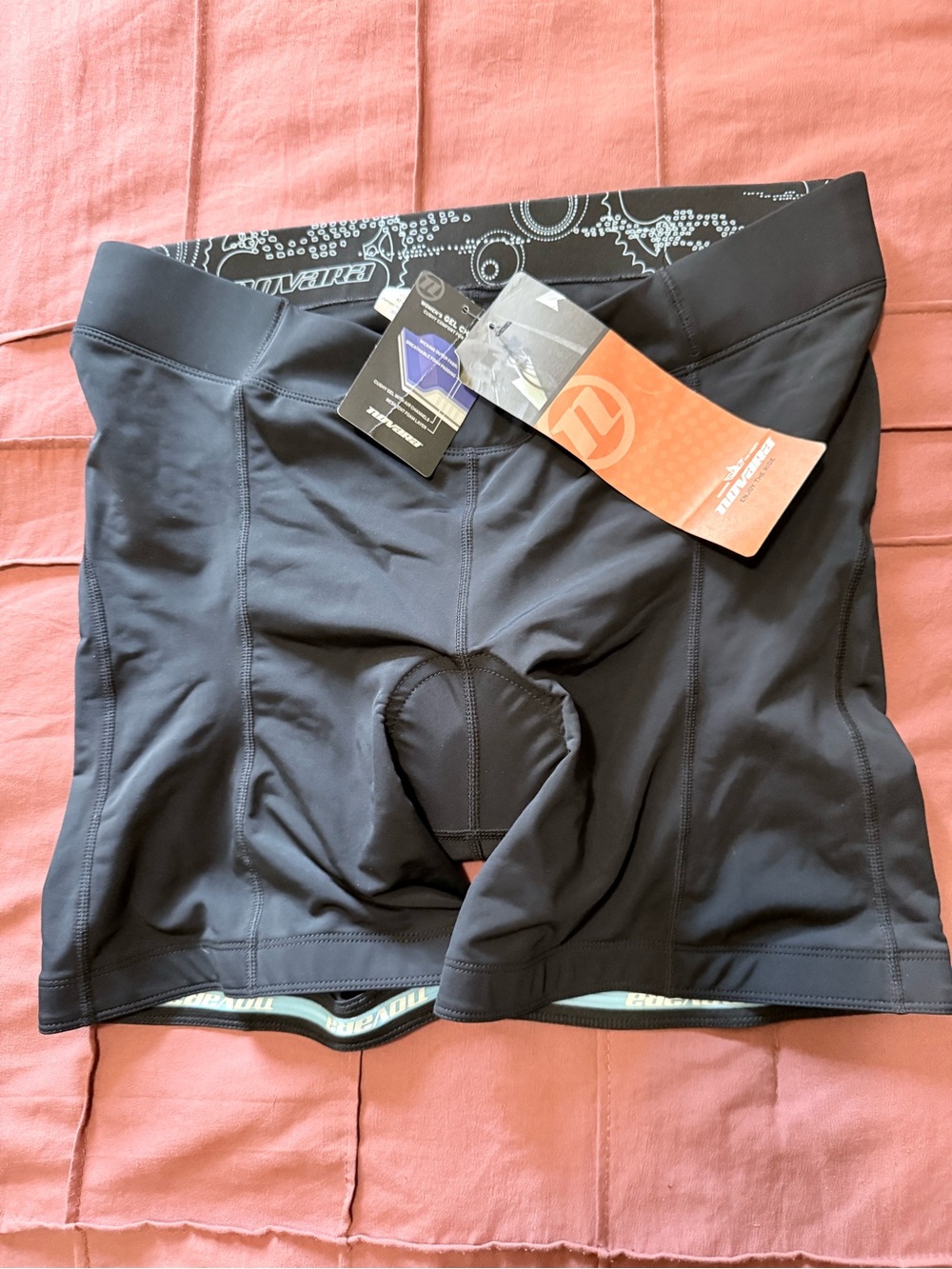 NWT Novara Black Size L Cycling Shorts